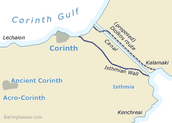 corinth canal and diolkos
