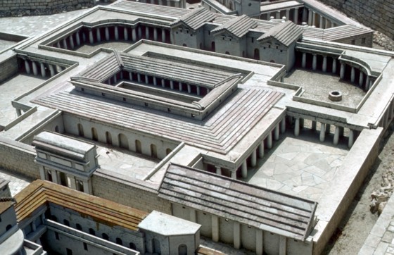 model of caiaphas' house