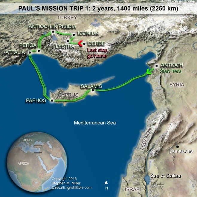 paul's mission trip 1, stephen miller